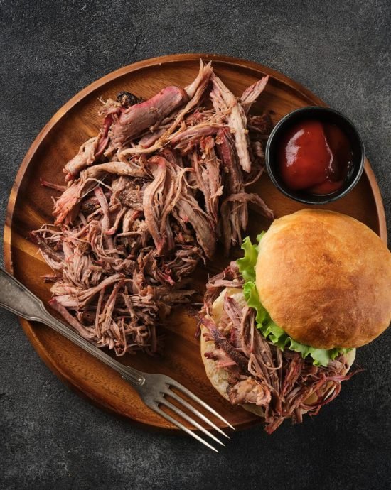 Smoky Barbecue Pulled Beef Sandwiches